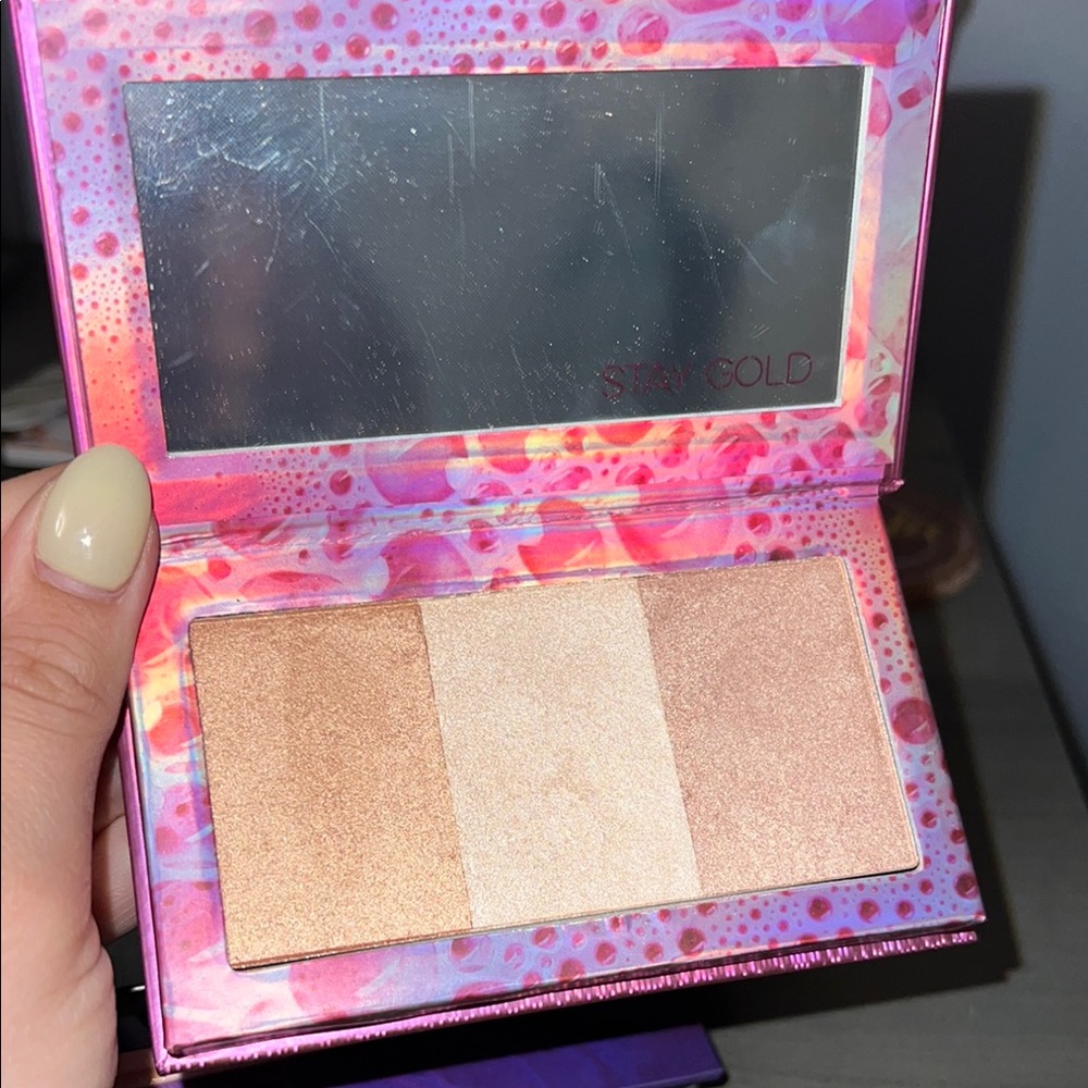 Shimmer Palette - Gold and Cream